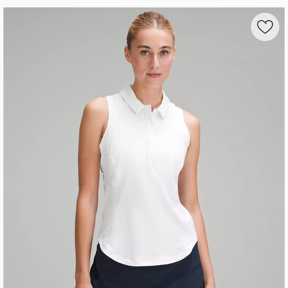 NWT Lululemon Quick Drying Sleeveless Polo 4
